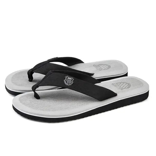 Summer Casual Bright Color Men Outdoor Flip Flops High Quality Beach Sandals Anti - Slip Cool Slippers For Men Indoor