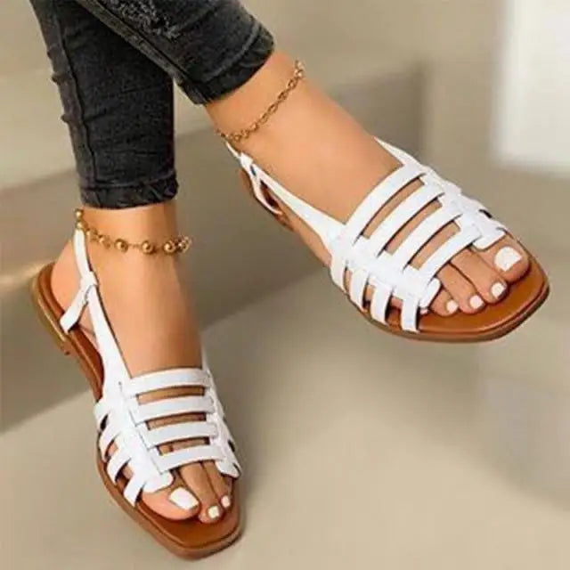 Summer Cristal Shine Women's Sandal Fashion Comfortable Luxury Non Slip Sandals - ALLURELATION - 502, Beach Sandals, Buckle Strap, Buckle Strap Sandals, Casual Womens Shoes, Comfort Sandals, Crystal Sandals, Elegant Sandals, Fashion Sandals, Sandals, Shoes, Stylish Sandals, Summer Sandals, Women Sandals, Women Shoes, Womens Sandals, Womens Shoes - Stevvex.com