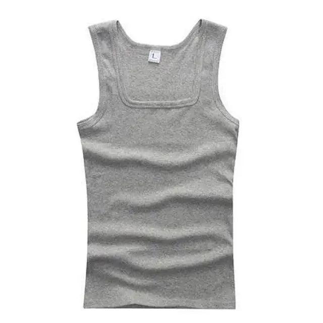 2021 Hot Summer Plus Size Summer Good Men Clothing Tank Tops Elegant Black White Gray Singlets Sleeveless Fitness Men Vest Bodybuilding Vest - Treko - 2021 shirt, black shirt, bodybuilding vest, elegant shirt, fitness shirt, good shirt, gray shirt, hot summer shirt, man clothing, man shirt, man tank tops, men clothing, men shirt, men vest, polo shirt, singlet shirt, sleeveless shirt, summer shirt, white shirt- Stevvex.com