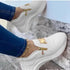 Summer Women Casual Sneakers Elegant Comfort Design Mesh Non Slip Womens Sneakers - ALLURELATION - 502, Casual Sneakers, Comfort Sneakers, Elegant Sneakers, Luxury Sneakers, Mesh Sneakers, Modern, Rose Sneakers, Shoes, Sneakers, Summer Sneakers, Women Shoes, Women Sneakers - Stevvex.com