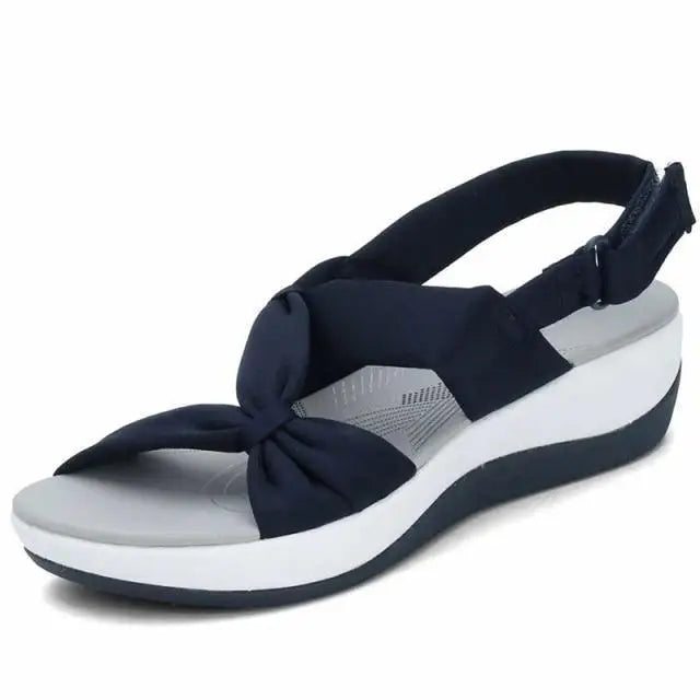 Summer Womens Sandals Low Heels Casual Beach Modern Comfortable Stylish Women Sandals - ALLURELATION - 502, Beach Sandals, Black Sandals, Casual Womens Shoes, Comfort Sandals, Cotton Fabric Sandals, Elegant Sandals, Sandals, Shoes, Short Heels Sandals, Strong Sandals, Stylish Sandals, Summer Sandals, Women Sandals, Women Shoes, Womens Sandals, Womens Shoes - Stevvex.com