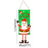 Super Cute Merry Christmas Decorations For Home Ornaments Garland New Year Xmas Door Decor Hanging Cloth Gifts - 1pcs