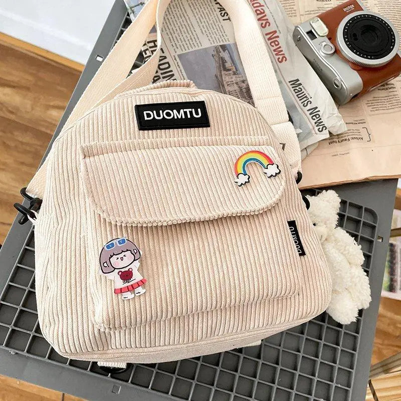 Super Cute Small Backpack Female Nice Shoulder Bags Multi - purpose Ladies Backpacks Travel Bag for Girls - ALU11080FEP