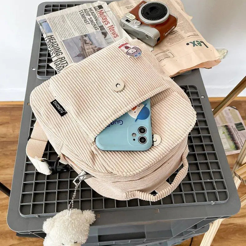 Super Cute Small Backpack Female Nice Shoulder Bags Multi - purpose Ladies Backpacks Travel Bag for Girls - ALU11080FEP