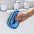 Super Quality Kitchen Cleaning Bathroom Toilet Kitchen Glass Wall Cleaning Bath Brush Handle Sponge Bath BottomBathtub