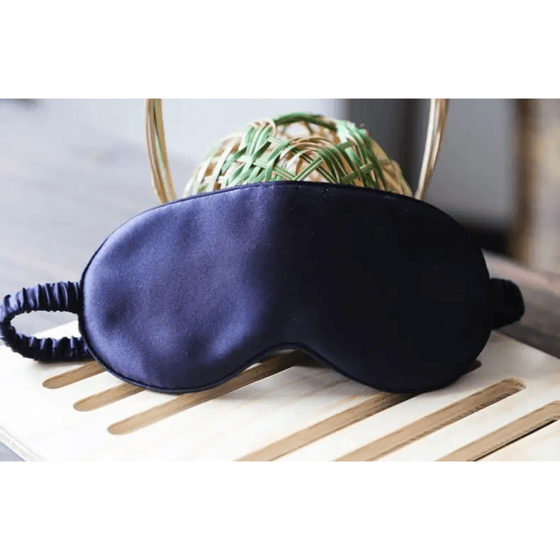 Super Smooth Mulberry Silk Sleep Eye Mask & Blindfold With Elastic Strap Travel Eye Patch Soft Nap Eye Patch Eye Cover