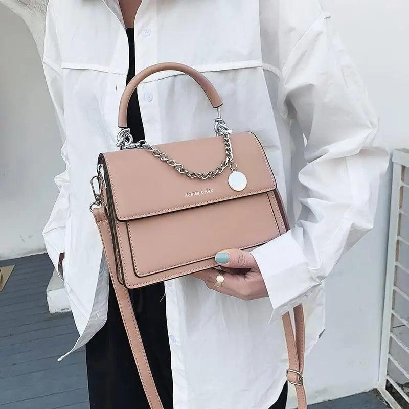 Super Stylish Square bag For Females High quality PU Leather Women’s Designer Handbag Travel Shoulder Bag - ALU93104KLM