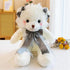 Superior Quality Cute Teddy Bear With Dress Plush Doll Stuffed Animals Kids Toys Room Decor Christmas,VE Valentine