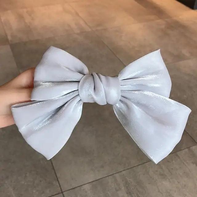 Sweet Children Big Bows Hair Clip Hair Accessories Satin Silk Princess Bow Hair For Girls New Design Hair Clips - 9