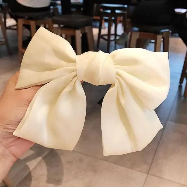 Sweet Children Big Bows Hair Clip Hair Accessories Satin Silk Princess Bow Hair For Girls New Design Hair Clips - 2