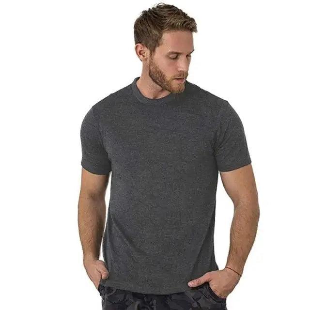 2021 Superfine Thick Wool T shirt For Men's Base Layer Modern Shirt Wicking Breathable Quick Dry Anti-Odor With Many Colors - Treko - 2021 man shirt, anti odor shirt, base layer modern shirt, breathable shirt, man shirt, man wicking shirt, many color shirt, modern shirt for man, quick dry shirt, shirt for man, shirt for men, superfine shirt, thick shirt, thick wool shirt, wicking shirt for man- Stevvex.com