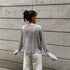 Top Quality Cardigan For Women Long Sleeve Cardigan Summer Cropped Cardigan Knitted V neck Thin Ice Silk Sweaters