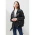 Top Quality PU Faux Leather Jacket Women Loose Sashes Casual Biker Jackets Outwear Female Tops BF Style Black Leather