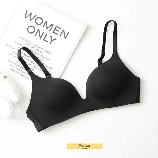 Top Quality Seamless Bras for Women Push Up Bra No Wire Brassiere A B Cup Underwear Sexy Bra Three Quarters 3/4 Cup