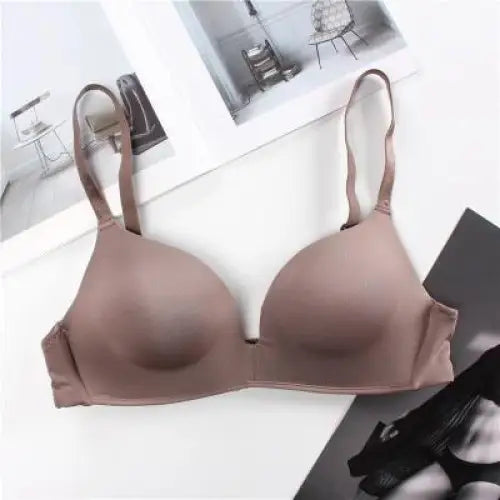 Top Quality Seamless Bras for Women Push Up Bra No Wire Brassiere A B Cup Underwear Sexy Bra Three Quarters 3/4 Cup