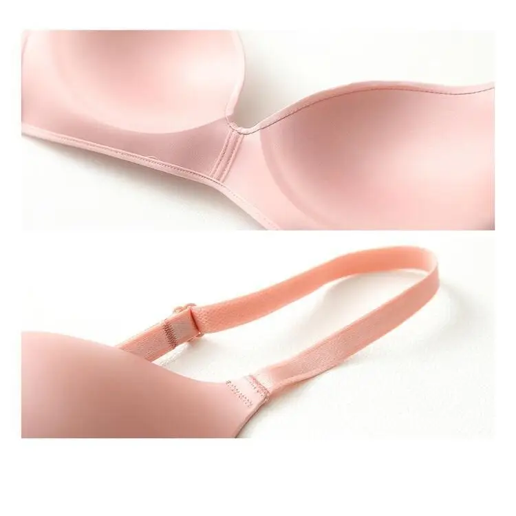 Top Quality Seamless Bras for Women Push Up Bra No Wire Brassiere A B Cup Underwear Sexy Bra Three Quarters 3/4 Cup