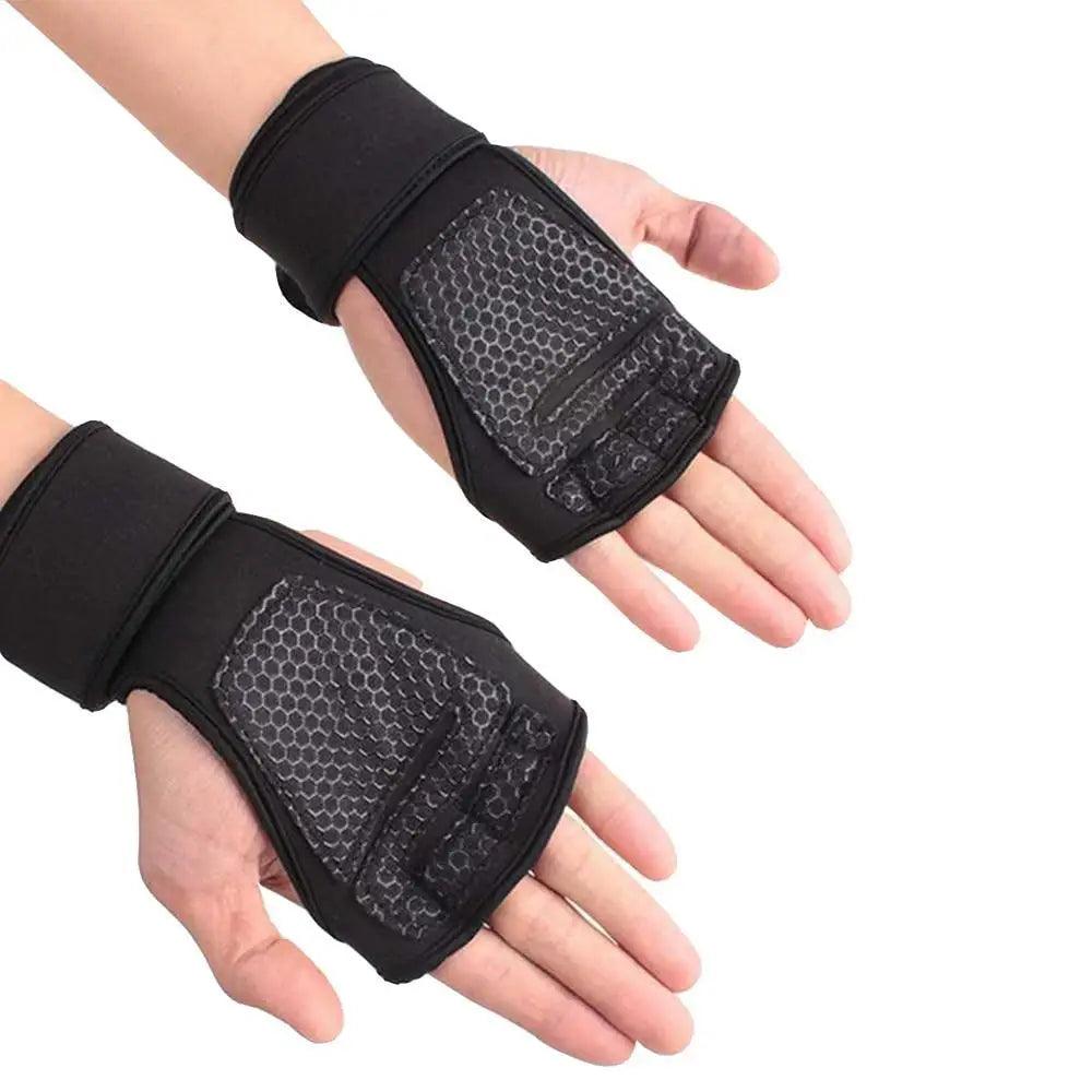 Training Weight Lifting Unisex Gloves Fitness Sports Body Building Gymnastics Grips Gym Hand Palm Wrist Protector Gloves - STEVVEX Sport - 717, body building gloves, Fitness Gloves, gloves, gym, gym gloves, Gymnastics Gloves, sport gloves, Training Gloves, Weight Lifting Gloves, Weight Lifting Hand Protection, workout gloves, Wrist Protector Gloves - Stevvex.com