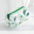 Transparent Flower Print Pencil Case For Students Classic Stationery Case Large Capacity Pencil Bag - STIL8777GFREW