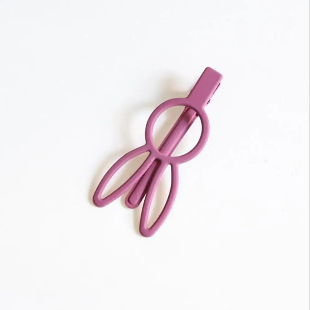 Trendy Duckbill Hair Clips Cute Rabbit Hairpins Colorful Clips for Women and Girls Modern Rabbit Ear Barrettes For Kids