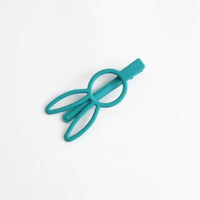 Trendy Duckbill Hair Clips Cute Rabbit Hairpins Colorful Clips for Women and Girls Modern Rabbit Ear Barrettes For Kids