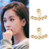 Trendy Exquisite Metal Dangle Drop Earrings for Women And Girl Fashionable Round And Long Earrings Female Stylish