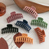 Trendy Matte Hair Claw Clips Nonslip Perfect Jaw hair clamps for Women Stylish Hair Clips Hair Pins Hair Styling Tools