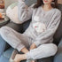 2021  Trendy Pajama Women Thick Flannel Warm Female Winter Pajama Set Long Sleeve Full Trousers Two Piece Pajamas Animal Cartoon Pajamas - Treko - 2021 trends, birthday gifts, comfortable pajamas, fashion 2021, fashionable pajamas, new trend 2021, pajamas, pajamas 2021, pajamas for women, pajamas set, trends 2021, trendy kids pajamas, trendy pajamas, trendy pajamas 2021, trendy pajamas for women, winter women pajamas, women pajamas- Stevvex.com