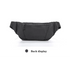 Trendy Premium Waterproof Lightweight Fanny Pack For Sport Gym Workout Travel Work Classic Large Capacity Unisex Belt