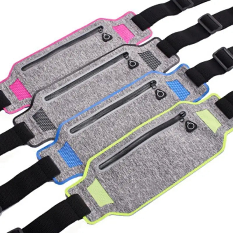 Trendy Slim Running Belt Fanny Pack Fitness Workout Exercise Waist Bag Jogging Belt Bag Gym Fitness Bag Ultra Light