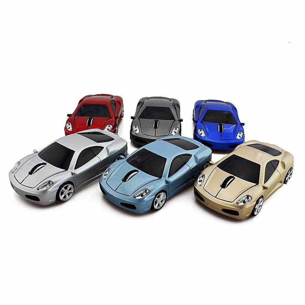 Trendy Sport Car Wireless Mouse 1200DPI Optical 3D Car Design Gaming Mice USB Computer Mouse For Laptop PC Desktop