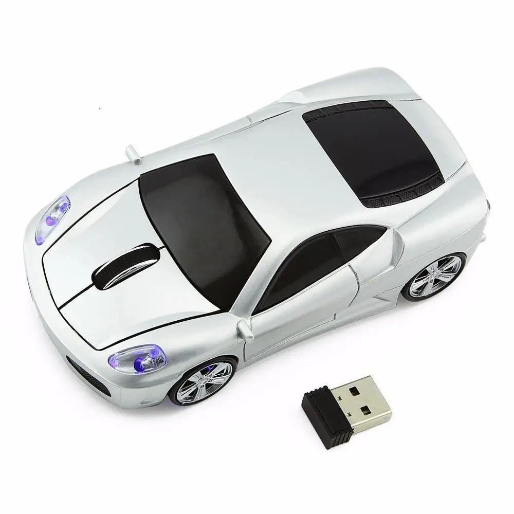 Trendy Sport Car Wireless Mouse 1200DPI Optical 3D Car Design Gaming Mice USB Computer Mouse For Laptop PC Desktop