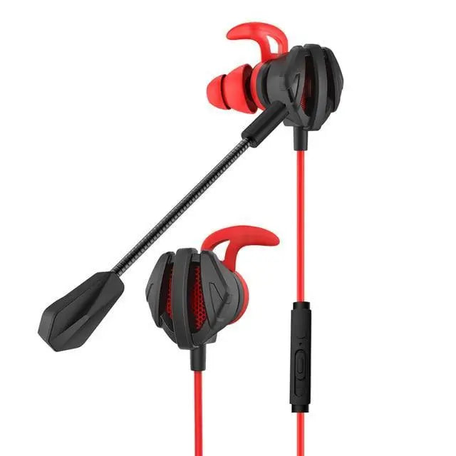 Trendy Turtle Beach Battle Buds In - Ear Gaming In - Ear Headset 7.1 With Mic Volume Control PC Gamer Earphones - Red