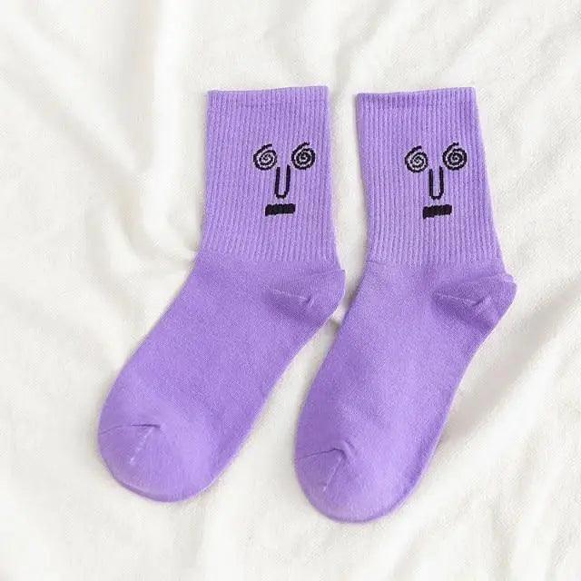 2021  Trend Women Candy Colors Casual Funny Socks Girl Socks Unisex  Women  Socks Stylish Socks - Treko - 2021 trends, birthday gifts, birthday socks, comfortable socks, fashion 2021, fashionable socks, latest socks, new trend 2021, SOCKS, socks 2021, socks for women, stylish socks, trends 2021, trendy socks, trendy socks 2021, unisex socks, women socks 2021, women trendy socks- Stevvex.com