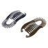 Unique 2pc/set Interlocking Banana Combs Stretch Flexible Hair Combs Clips Flexible Ponytail Hair Clincher Hair