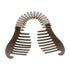 Unique 2pc/set Interlocking Banana Combs Stretch Flexible Hair Combs Clips Flexible Ponytail Hair Clincher Hair