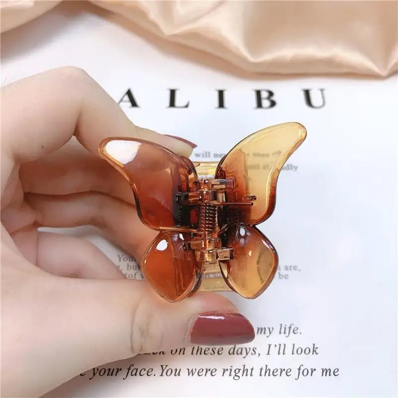 Unique Butterfly Hair Claw Clips Butterfly Jaw Clips Cute Non - Slip Jaw Clips Hair Jaw Clamps for Girls Ladies Women