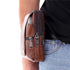 Unique Cross Body Shoulder Bag Classic Texture Creative Delicate Design PU Leather Fanny Waist Bag Elegant Mobile Phone