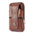 Unique Cross Body Shoulder Bag Classic Texture Creative Delicate Design PU Leather Fanny Waist Bag Elegant Mobile Phone