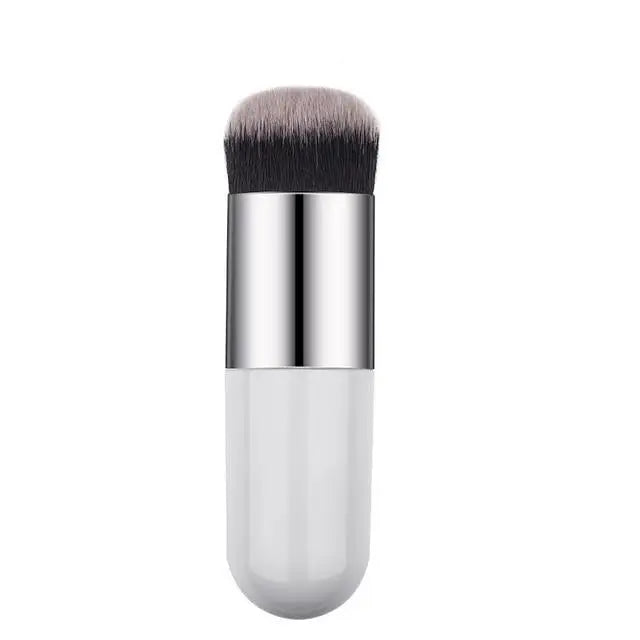 Unique Design 1pc Professional Chubby Pier Foundation Brush 5Color Makeup Brush Flat Cream Makeup Brushes Professional