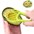 Unique Design 3 In 1 Avocado Slicer Shea Corer Butter Fruit Peeler Cutter Pulp Separator Plastic Knife Kitchen