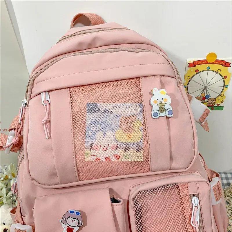 Unique Design Large Capacity With Multi - pocket Backpack For Women And Girls Waterproof College/School/Treval Bags