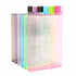 Unique Design Portable Book Paper Cup Botlte Flat Water Bottle Clear Paper Pad Water Bottle Flat Drinks Kettle Notebook