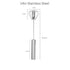 Unique Design Semi - automatic Egg Beater 304 Stainless Steel Egg Whisk Manual Hand Mixer Self Turning Egg Stirrer