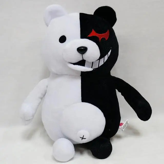 Unique Design Super Danganronpa 2 Monokuma Black & White Bear Plush Toy Soft Stuffed Animal Dolls Birthday Gift