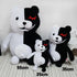 Unique Design Super Danganronpa 2 Monokuma Black & White Bear Plush Toy Soft Stuffed Animal Dolls Birthday Gift