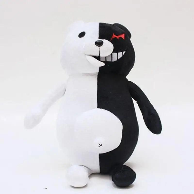 Unique Design Super Danganronpa 2 Monokuma Black & White Bear Plush Toy Soft Stuffed Animal Dolls Birthday Gift