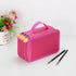 Unique Purple Cute Big 36/48/72 Holes Stationery Students Pencil Case High Quality Large Capacity Pencil Box - 4 Layer