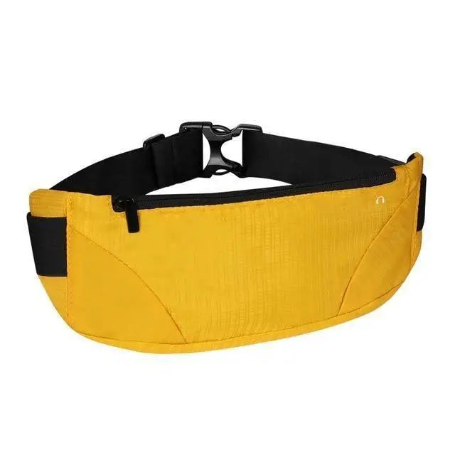 Unique Running Fanny Pack Sports Belt Bag Stylish Ultra Light Bounce Free Waist Pouch Bag Fitness Workout Belt Sport