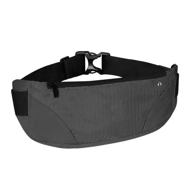 Unique Running Fanny Pack Sports Belt Bag Stylish Ultra Light Bounce Free Waist Pouch Bag Fitness Workout Belt Sport