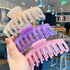 Unique Solid Large Hair Claws Stylish Big Matte Banana Claws Clamp Giant Styling Hair Claw Clamps Accessories For Women